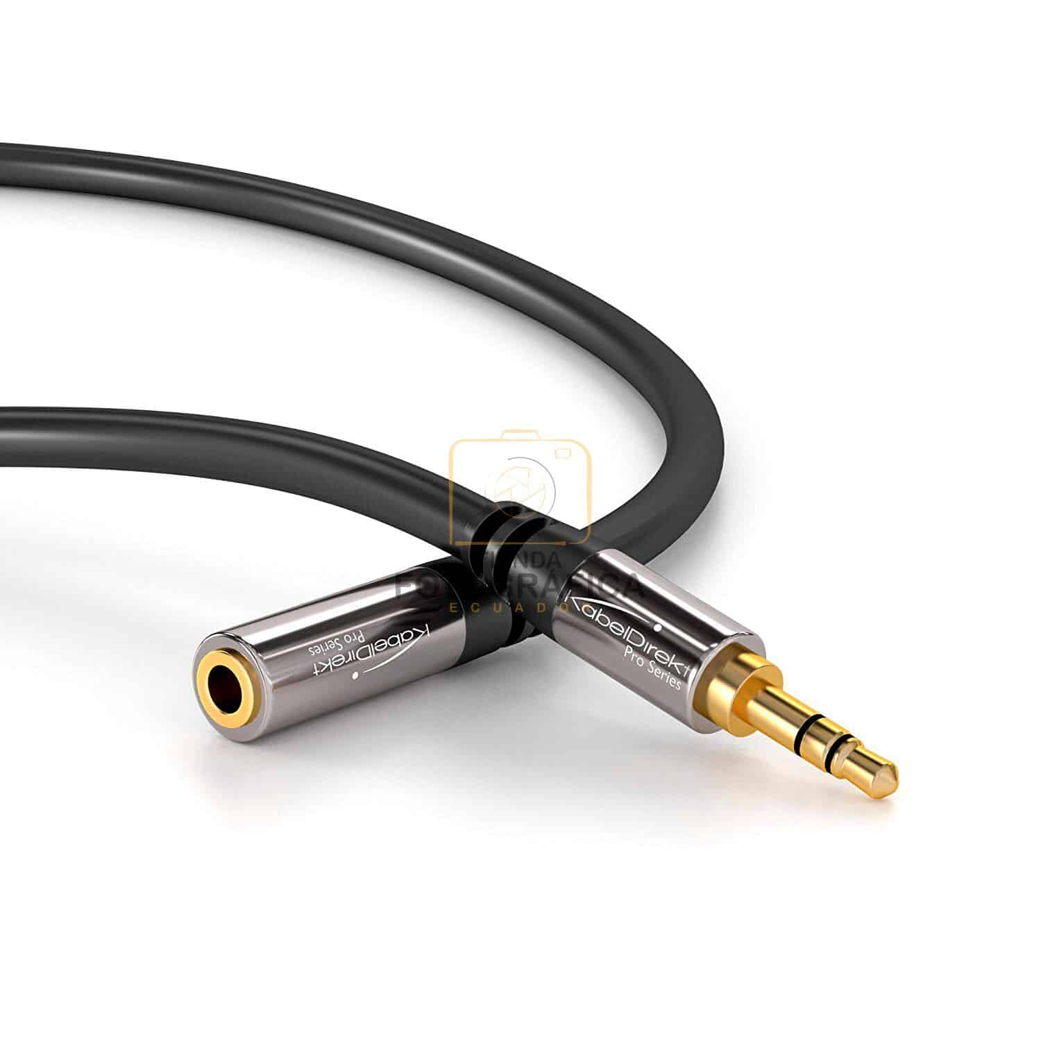 Avantree HF027 - Auriculares de cable largo para TV y PC, cable de  extensión de 18 pies con micrófono y cable de bobina de resorte extralargo