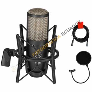 Micrófono Profesional de Estudio AKG P220 Condensador de Estudio