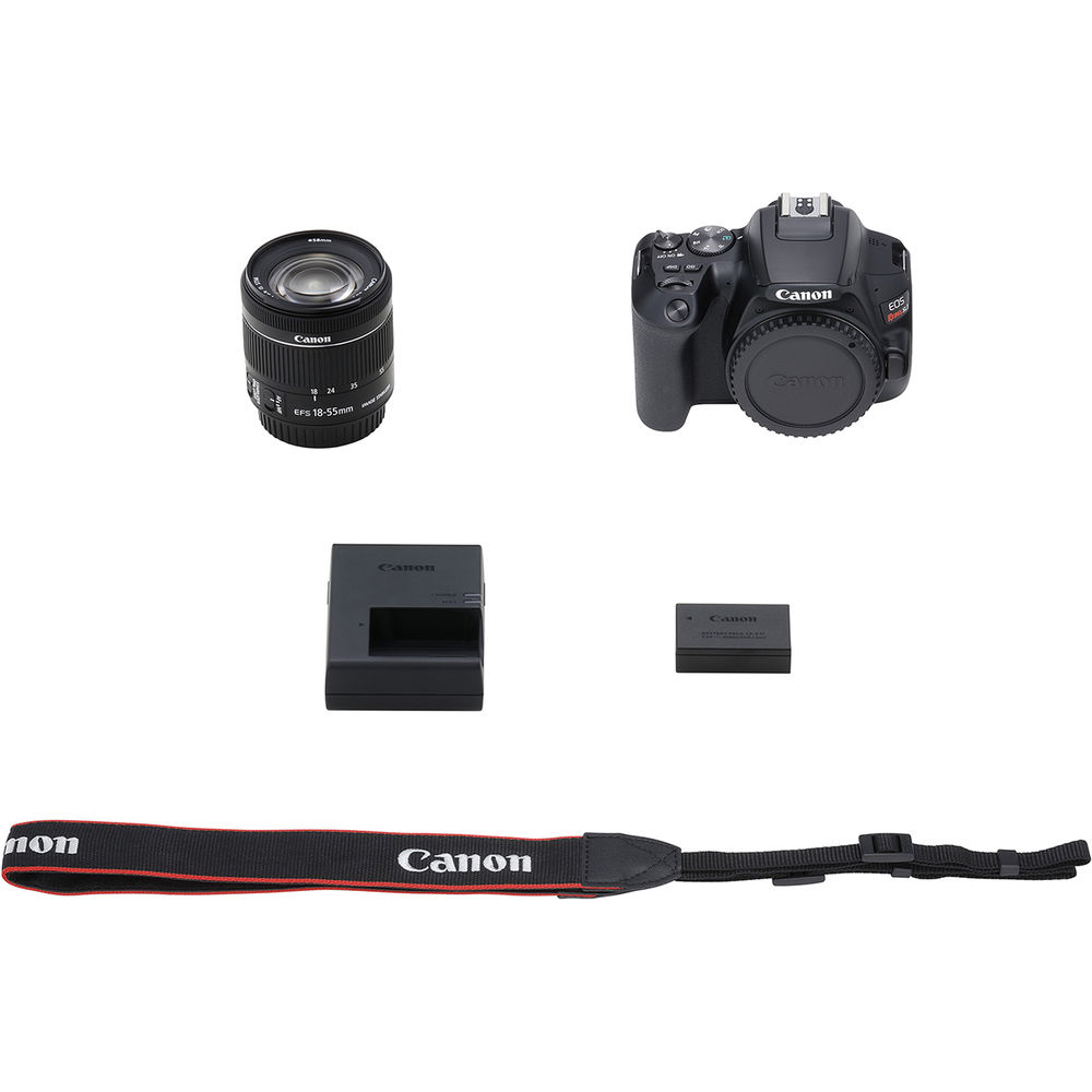 Camara Canon EOS 250D lente 18-55mm Imagen, Sonido Cámaras