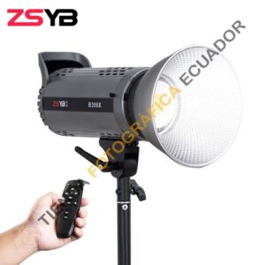 Luz Continua Cañon LED Profesional BI Color ZSYB - B300X - 300W con Control Remoto
