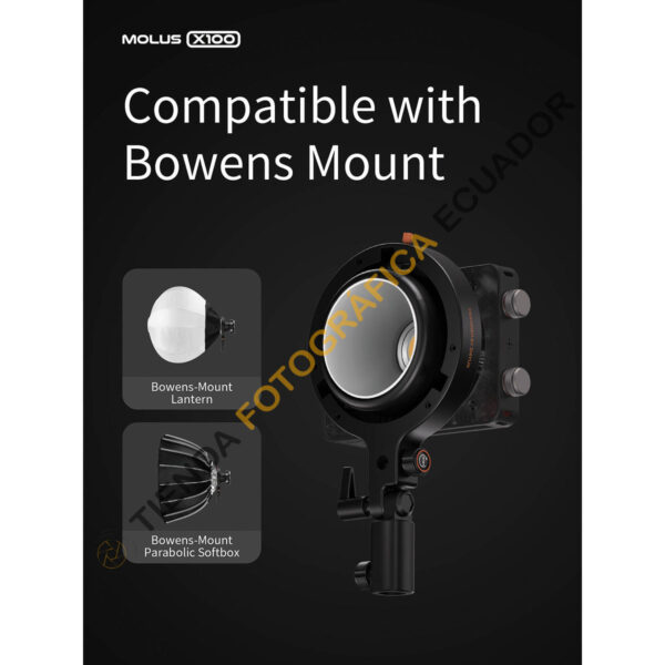 Luz Continua Zhiyun MOLUS X100 – Luz Monolight COB Bicolor de Bolsillo - Imagen 15