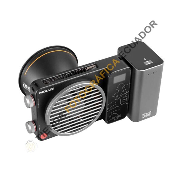 Luz Continua Zhiyun MOLUS X100 (Pro Kit) – Monolight COB Bicolor de Bolsillo - Imagen 9