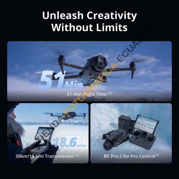 Dron DJI Mavic 4 Pro (Fly More Combo) - Image 4