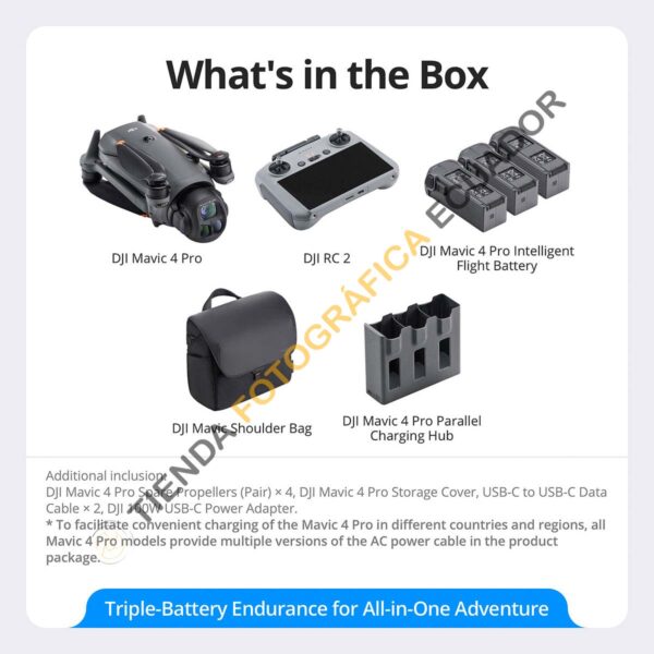 Dron DJI Mavic 4 Pro (Fly More Combo) - Image 3